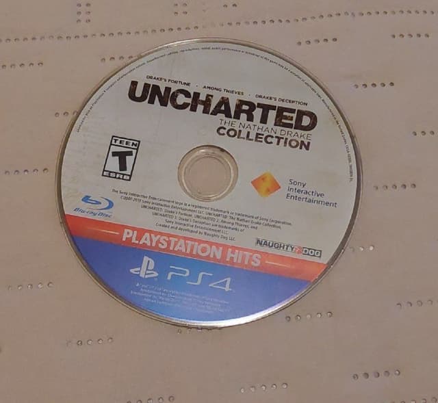 3 игры UNCHARTED для PS4 и PS5 на одном диске
