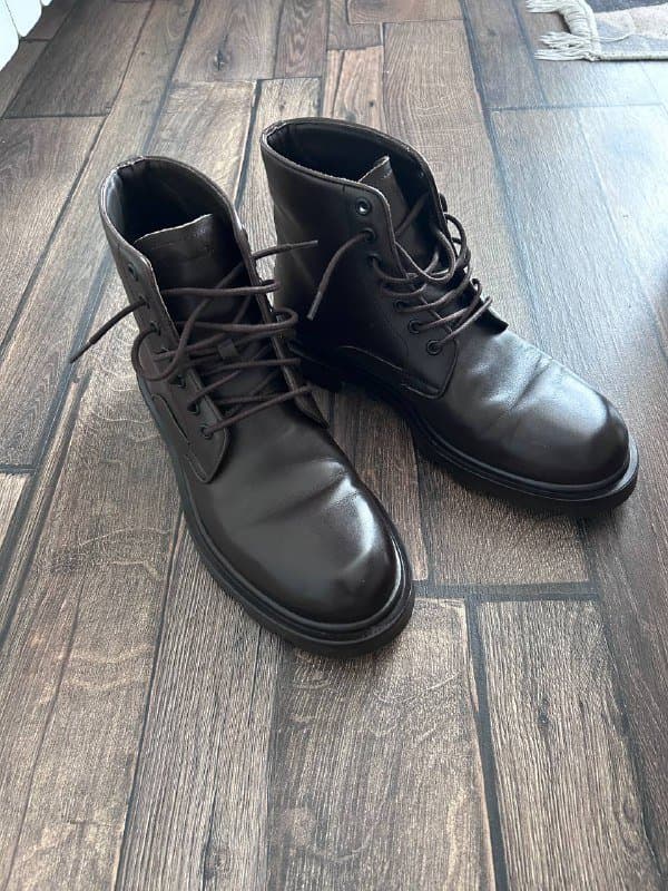 Мужские ботинки Massimo Dutti 42 размер натуральная кожа 1