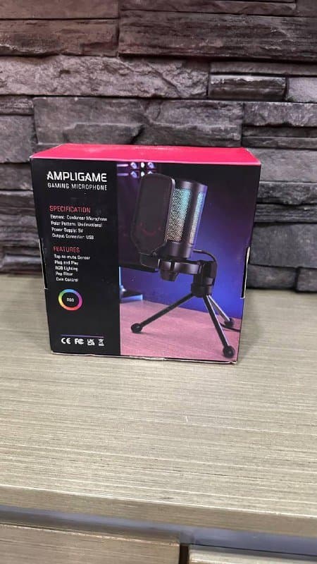 Игровой микрофон FIFINE AmpliGame A6V RGB