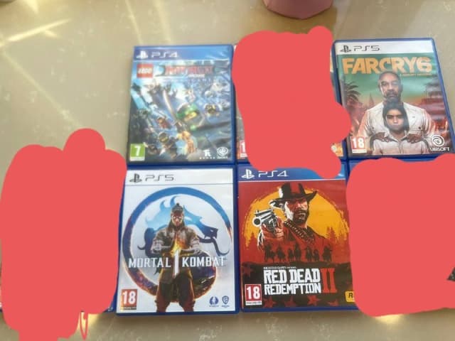 Игры для PS4 и PS5 Ninjago, Red Dead Redemption 2, Far Cry 6, Mortal Kombat 1