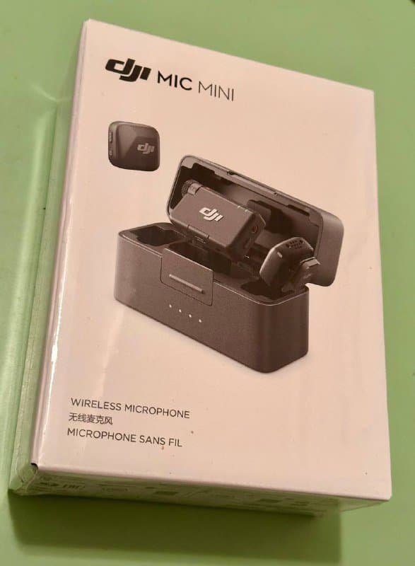 DJI MIC MINI 2 TX, RX, Charging Case Grey 1