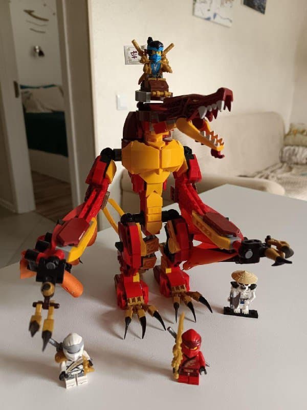 Lego NINJAGO Fire Dragon Attack набор