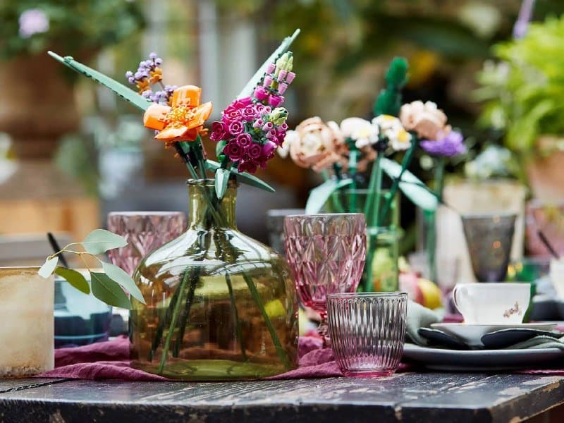 Lego цветы букет 4