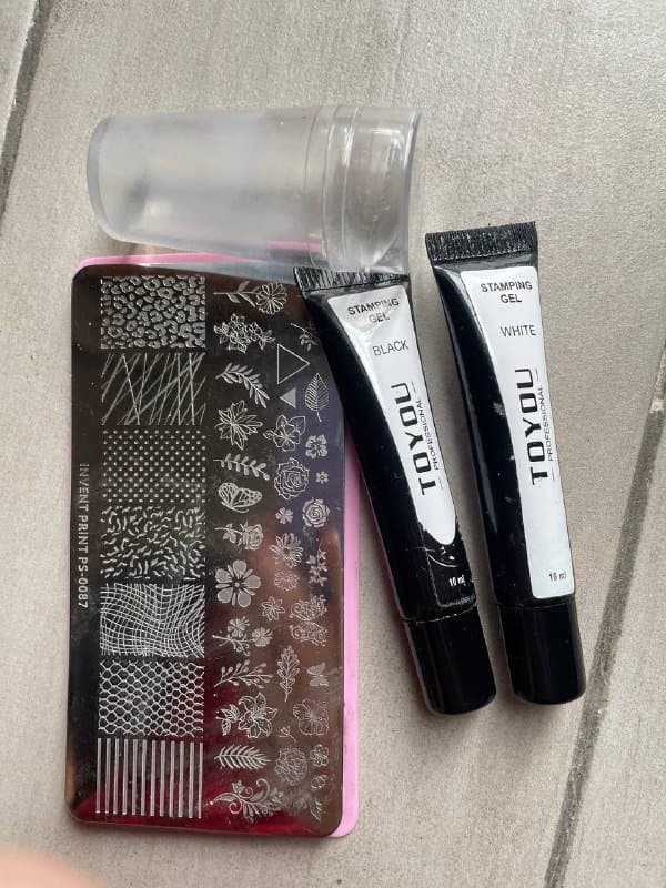 Набор для печатей, втирка, средства, лаки для ногтей 1