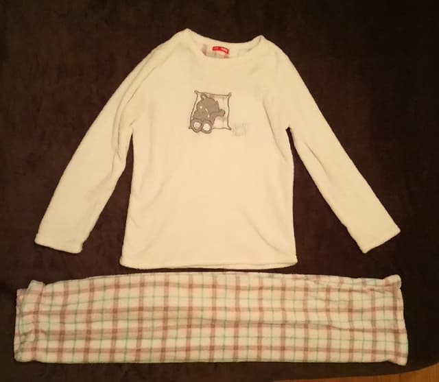 Флисовая зимняя пижама костюм Твое