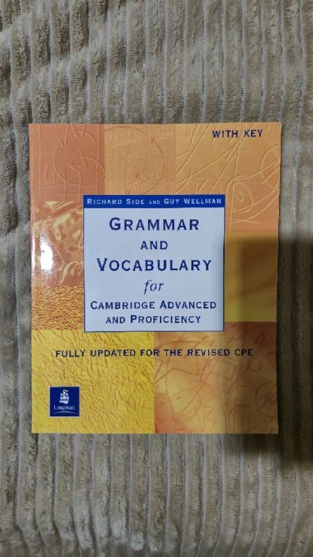 Учебник Grammar and Vocabulary for Advanced and Proficiency