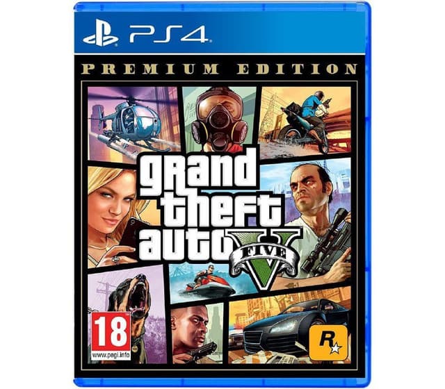 Диск Gta V Deluxe Edition (Гта 5) для PS4