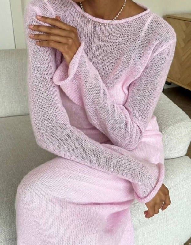 Роскошное платье двойка белое и розовое