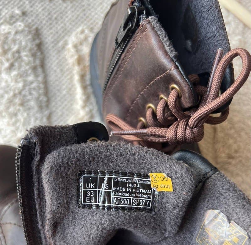 Детские ботинки Dr.Martens размер 33 3