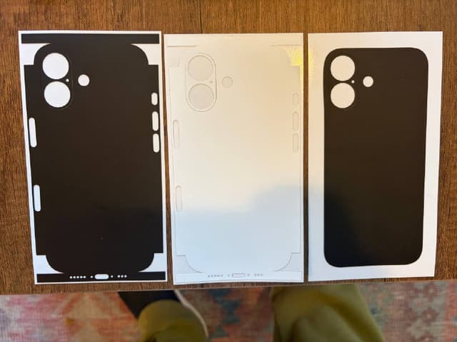 Виниловые наклейки dbrand для iPhone 17, iPhone 13 Pro Max, защитное стекло iPhone 13 Pro Max