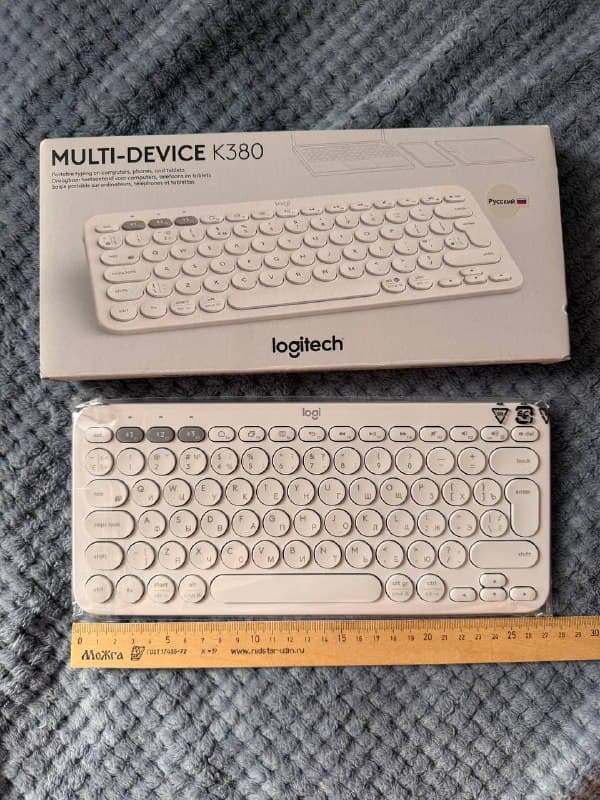 Клавиатура Logitech K380 с русской раскладкой
