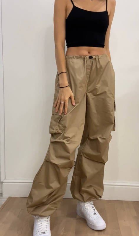 Штаны для танцев оверсайз карго размер 44