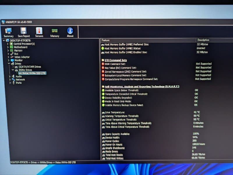 Диск ssd nvme 2tb 2