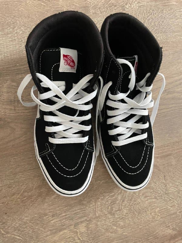 Кеды Vans высокие черные