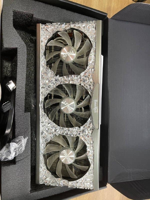 Видеокарта GameRock 3080 10gb 2