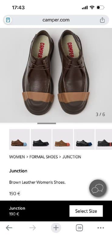 Ботинки Camper Junction 41 размер унисекс 3