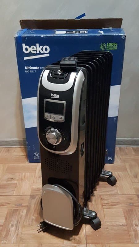 Обогреватель масляный Beko, 9 секций, 2000Вт