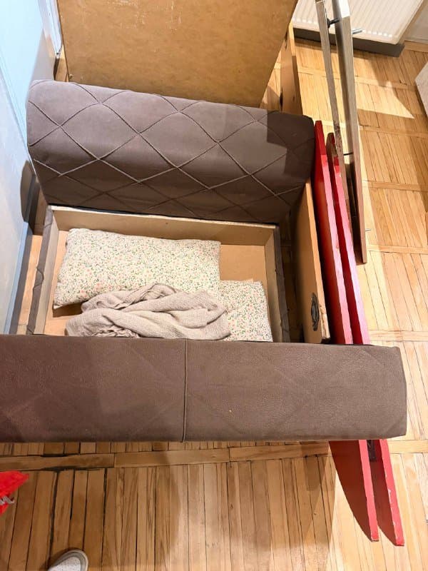 пуф с отделением для хранения 2