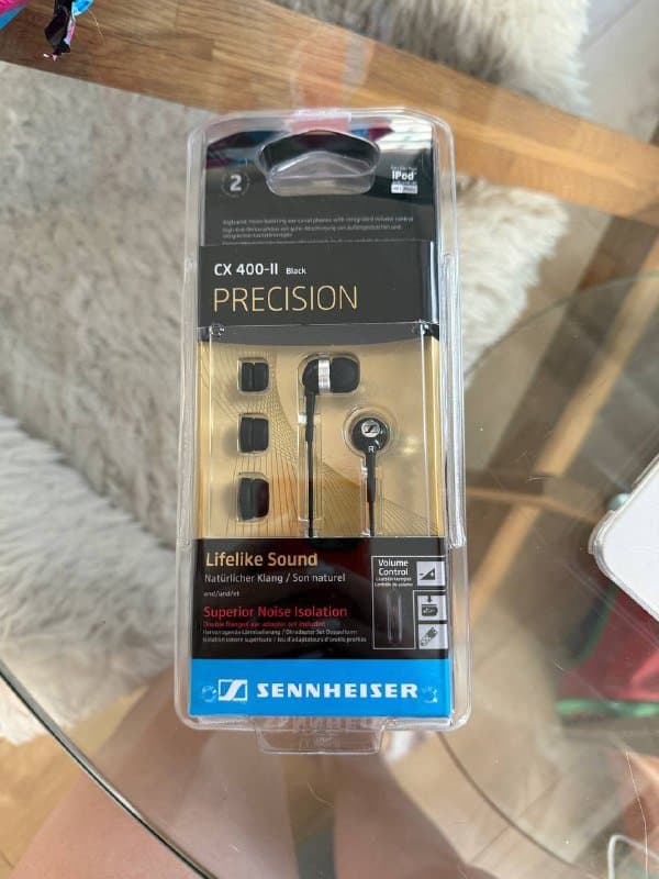 наушники Sennheiser CX 400-II Precision черный