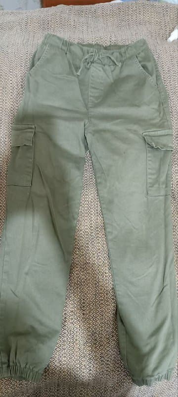 Брюки оливкового цвета LC Waikiki и H&M, размер S 1