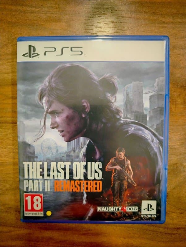 Диски игры The Last of Us Part 1, The Last of Us Part 2 на PS5 2