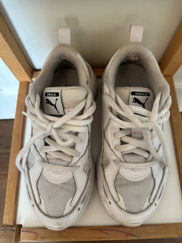 Казаки, лоферы бордо, лоферы черные Zara, кроссовки PUMA размер 36 7