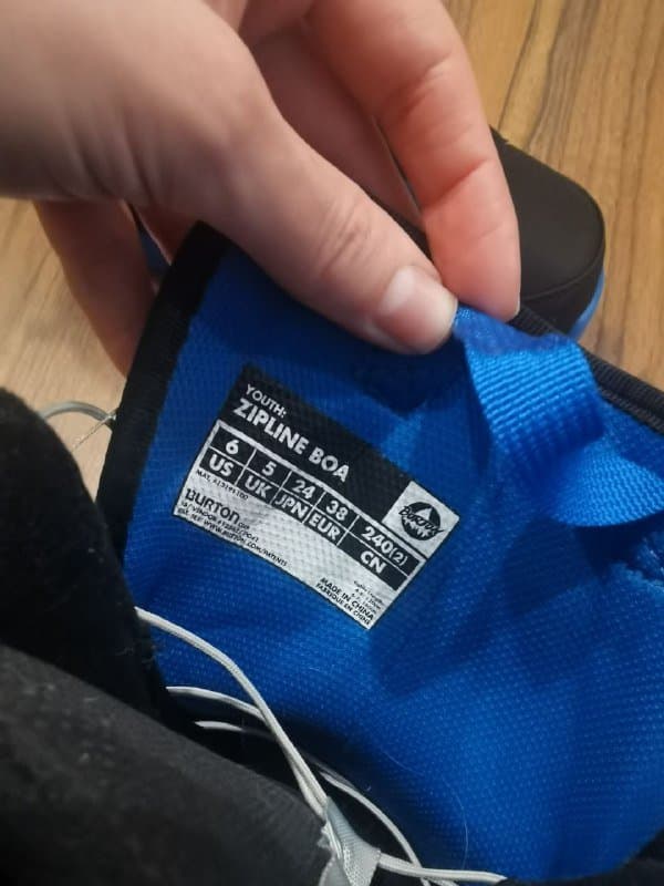 Сноубордические ботинки Burton Zipline Boa размер 36 3