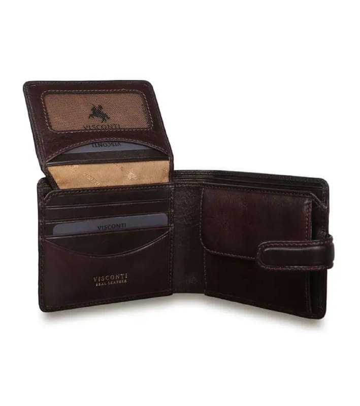 Портмоне VISCONTI из натуральной кожи 3
