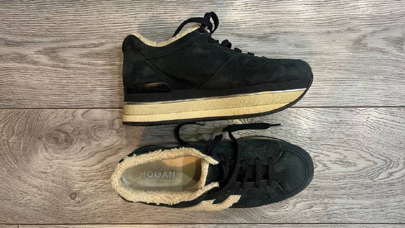 Зимние кеды Hogan женские 2