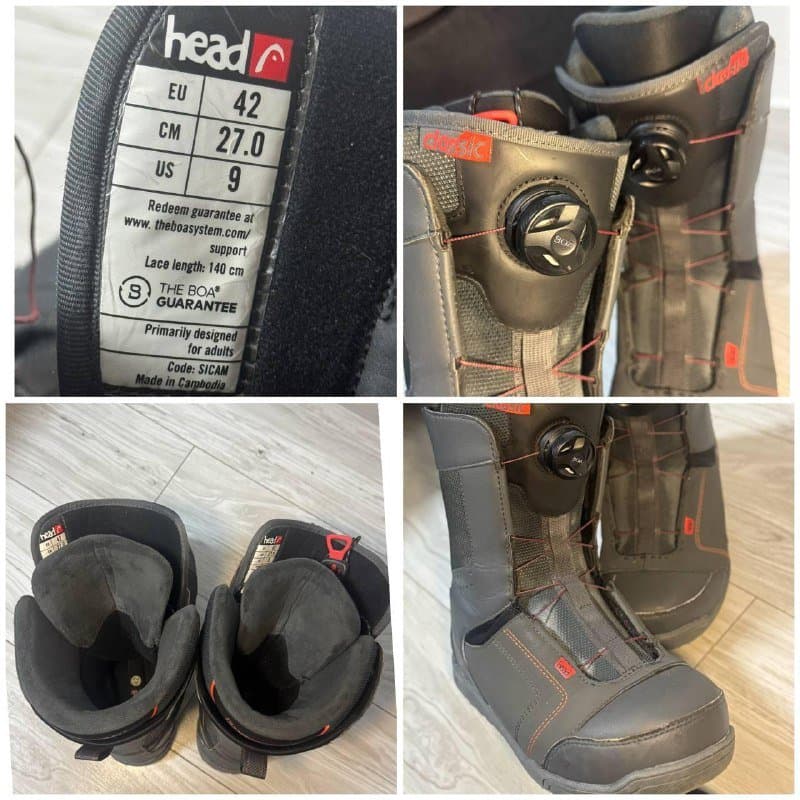 Сноубордические ботинки Head размер 42 2
