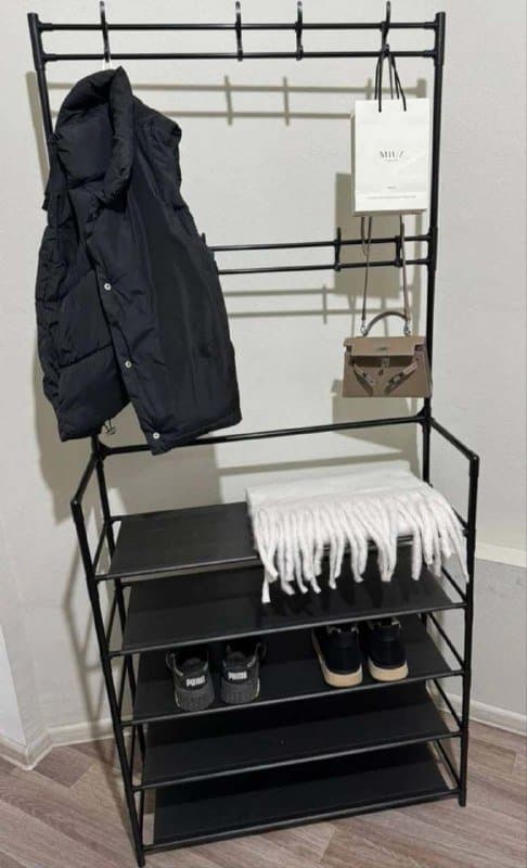 Прихожая обувница с вешалкой новая