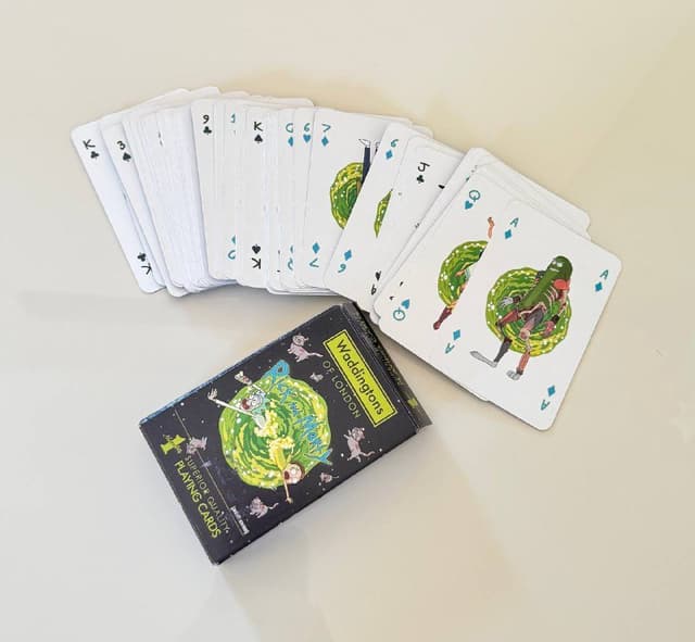 Игральные карты Рик и Морти Waddingtons