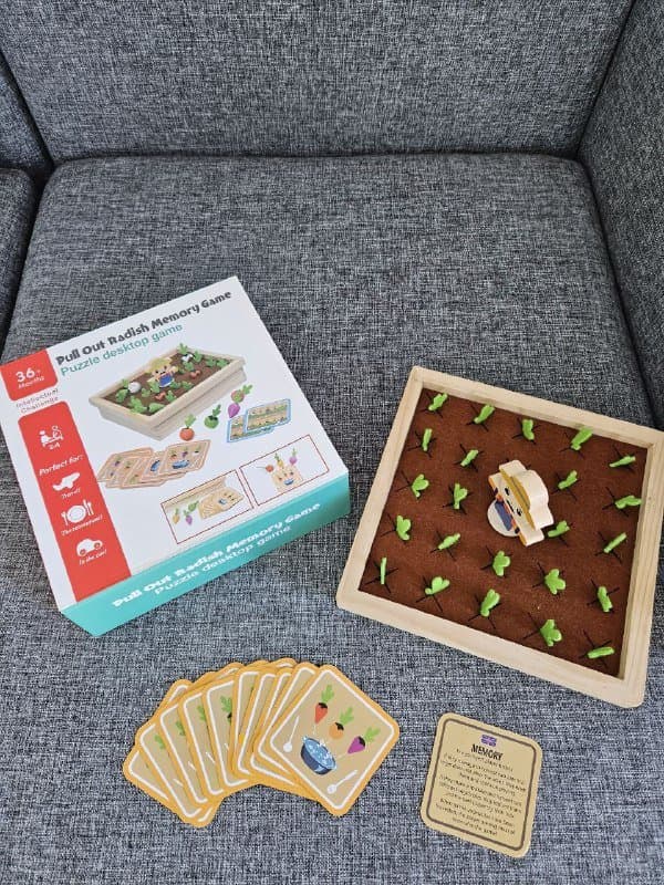 настольная игра-головоломка Вытащи редиску, кинетический песок