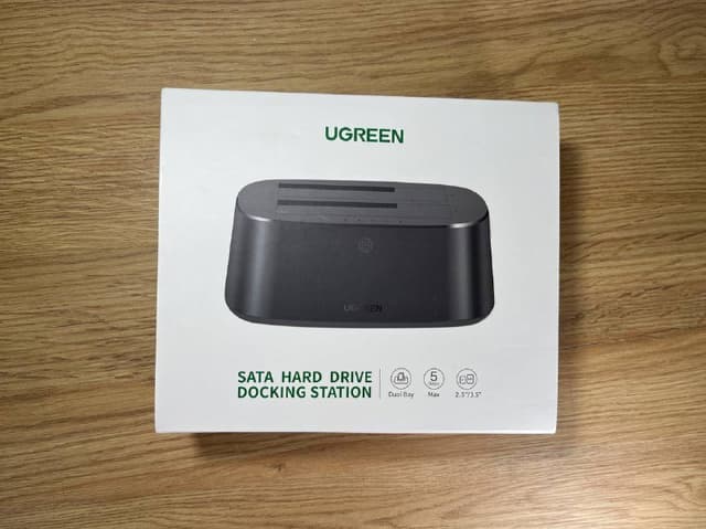 Док станция для HDD UGREEN CM198 USB 3.0 To SATA Dual-Bay