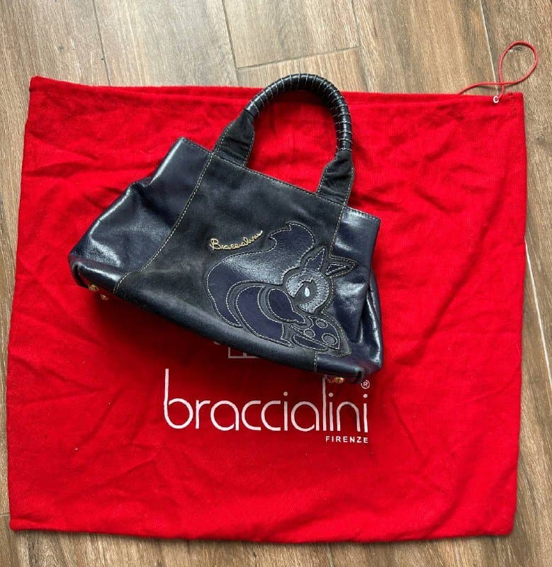 Дамская сумка Braccialini кожаная 1