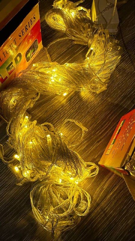 2 гирлянды с эффектом капающей воды 1