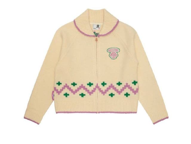 Aape Knit Cardigans Women's Ecru