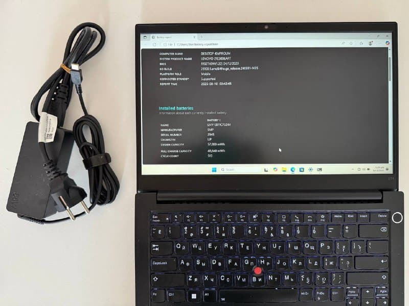 Lenovo ThinkPad E14 Gen 4 i7-1255U 40GB RAM 512GB SSD 1