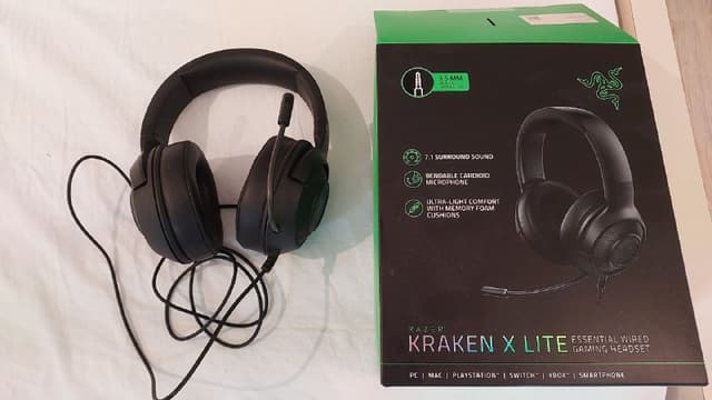 Игровые наушники Razer Kraken X lite