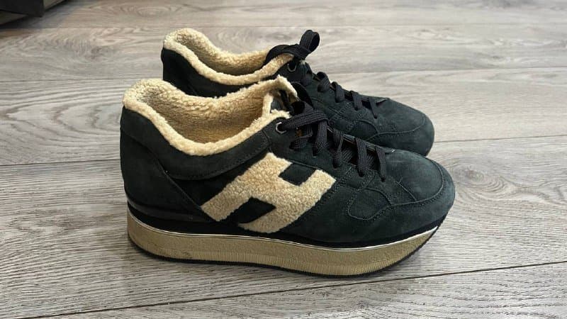 Зимние кеды Hogan женские 1