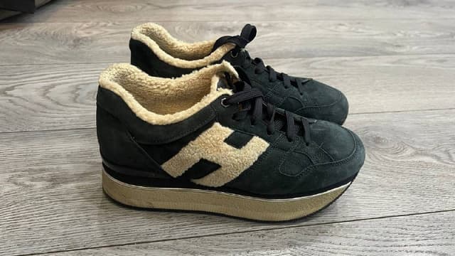 Зимние кеды Hogan женские