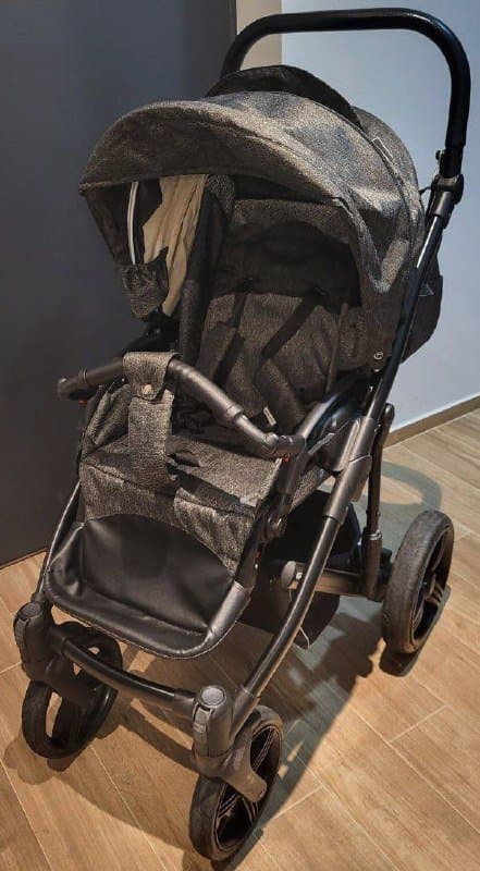 Детская коляска трансформер Bebetto Magnum Lux 2в1 с аксессуарами