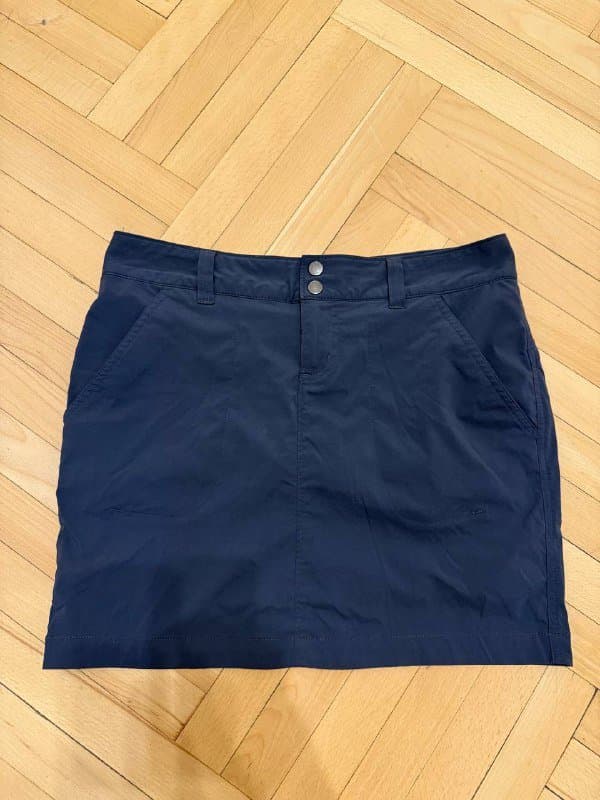 Мини-юбка Columbia с шортами внутри тёмно-синяя