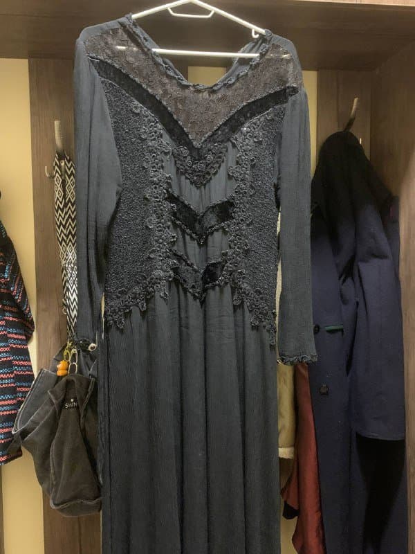 Винтажное платье, кимоно, топ женские 3