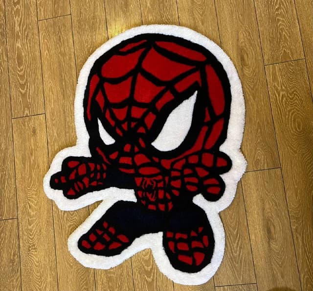 тауфинговые ковры и мягкие игрушки на ёлку ручной работы