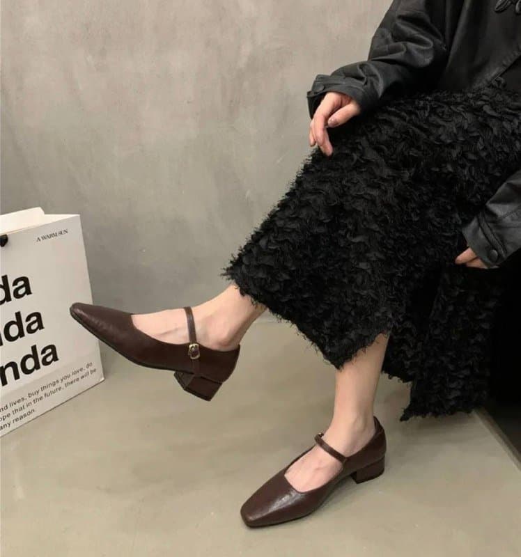 Женские туфли коричневые 36-37 размер 3