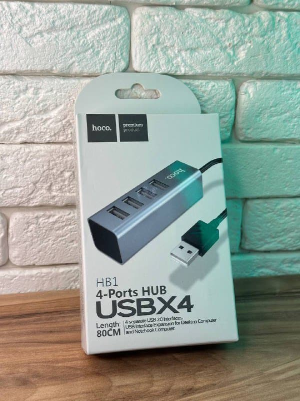 USB HUB hoco 4 порта