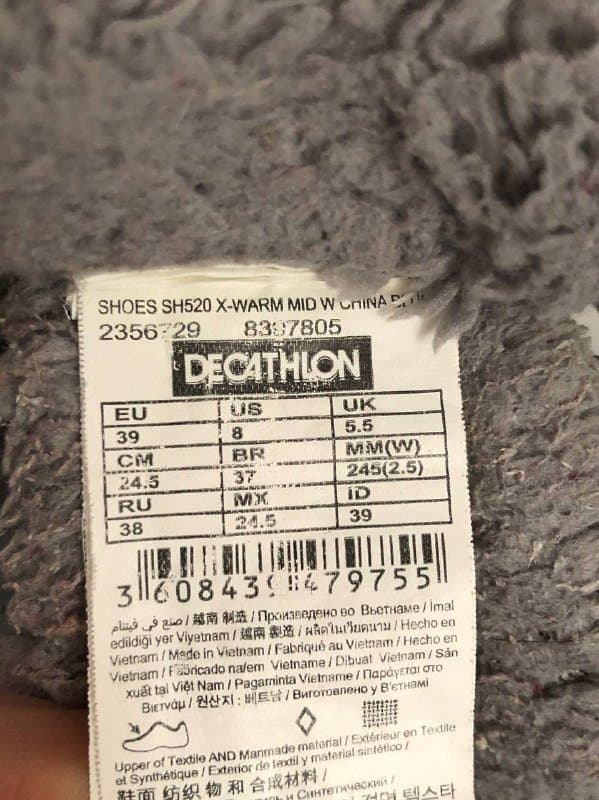 Зимние женские ботинки Quechua 4