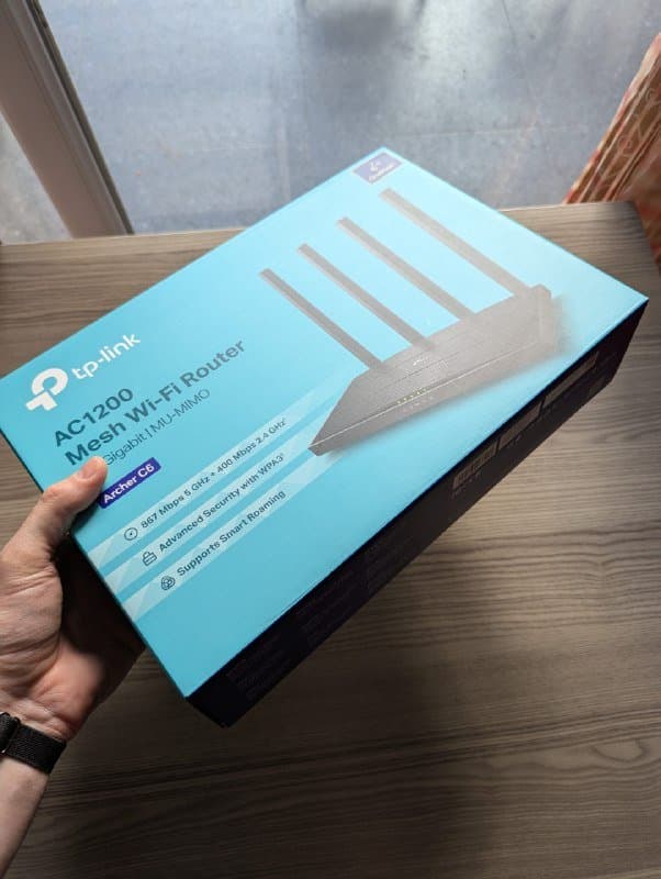 Wi-Fi роутер TP-Link Archer C6 AC1200 3