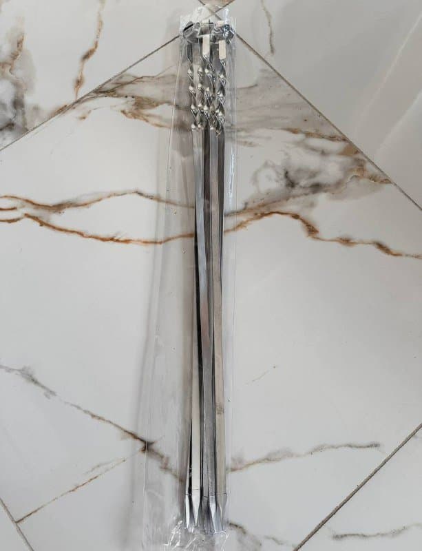 Постельное белье, крем для депиляции, краска для волос, ножи, шампуры 4